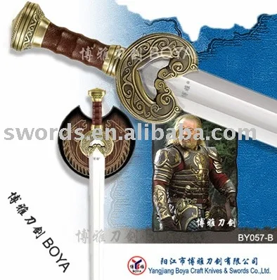 Lord of the rings sword Buster sword Movie sword Cosplay tools By057b