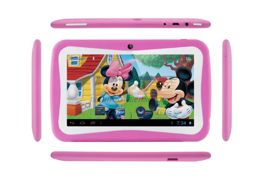 7 inch Android 5.1 Quad Core Kids Tablet PC MID 8GB Wifi Multi Color