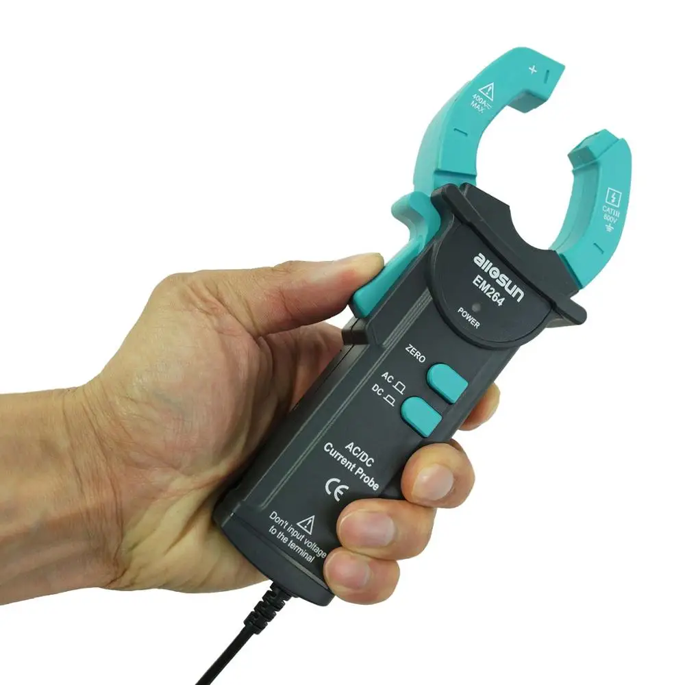 All-sun EM264 ручной датчик переменного и постоянного тока и напряжения CAT III Макс. Вход 400A/600V