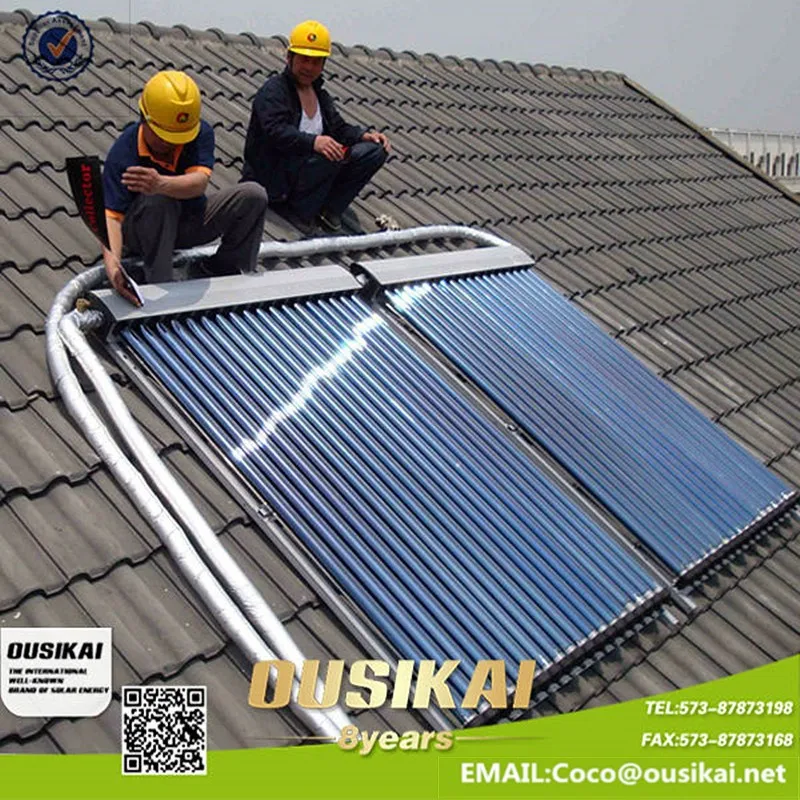 European Style Hot Selling Heat Pipe Solar Collector/Solar Panel/Solar Water Heater(Manufacturer)