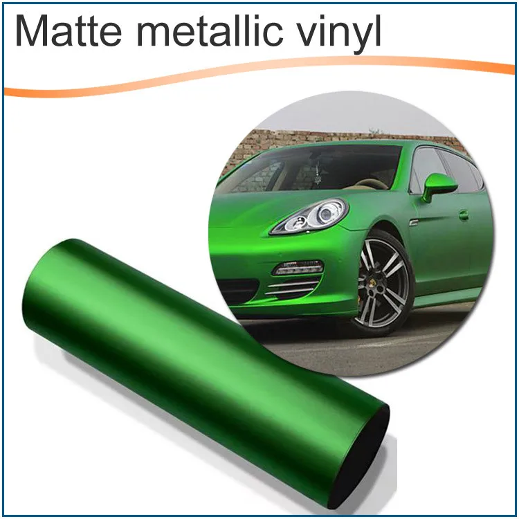 Premium auto stickers film matte chrome car vinyl low tape car body wrap foil self adhesive vinyl PVC roll