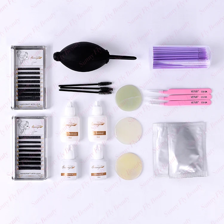 
Individual Korean free samples wholesale private label mink eyelash extension 