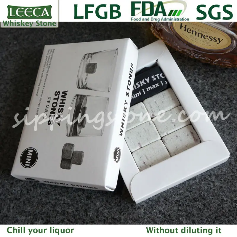 новый размер 3x2x2cm гранит кубы льда виски для питья