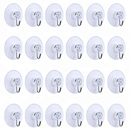 Amazon hot sale 45mm diameter metal suction cup hook for glass