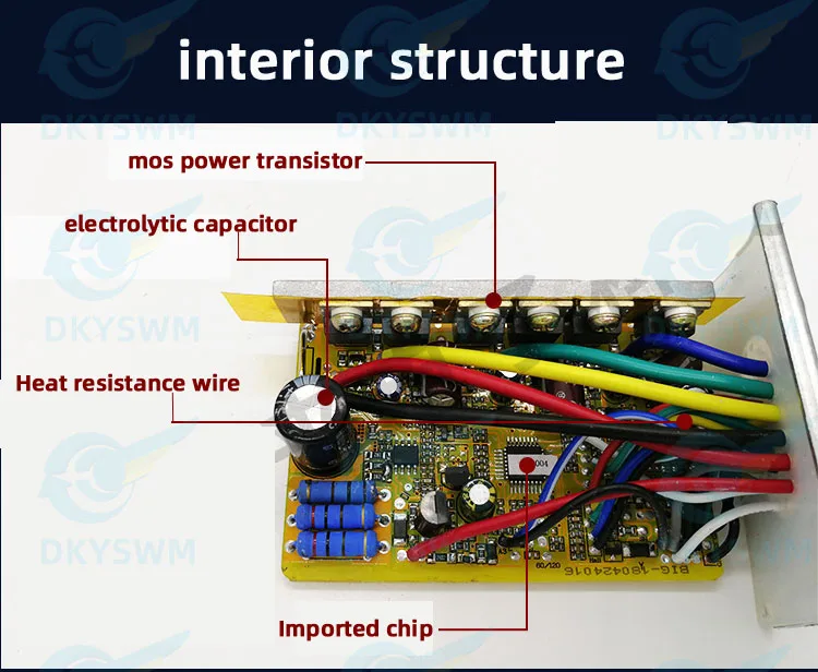 Brushless dc electric bicycle scooter controller square wave /72v96v sine wave 1.5kw 2kw electric motorcycle accessories