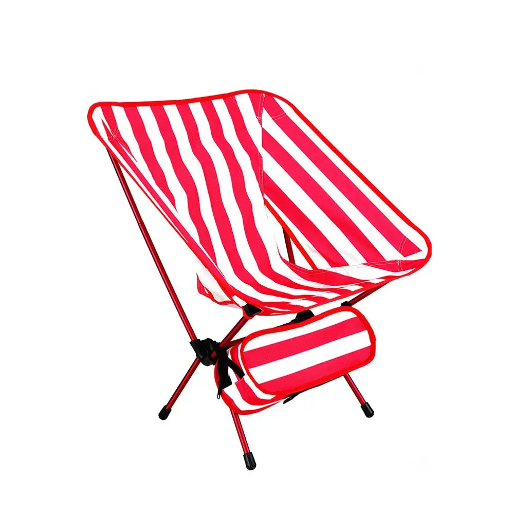 Складной складной ультралегкий алюминиевый каркас, компактный походный стул Moon с держателем для чашки на заказ