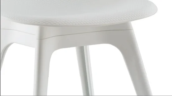 2024 hot sale PCN04 Wholesale stackable clear acrylic plastic white wedding chair