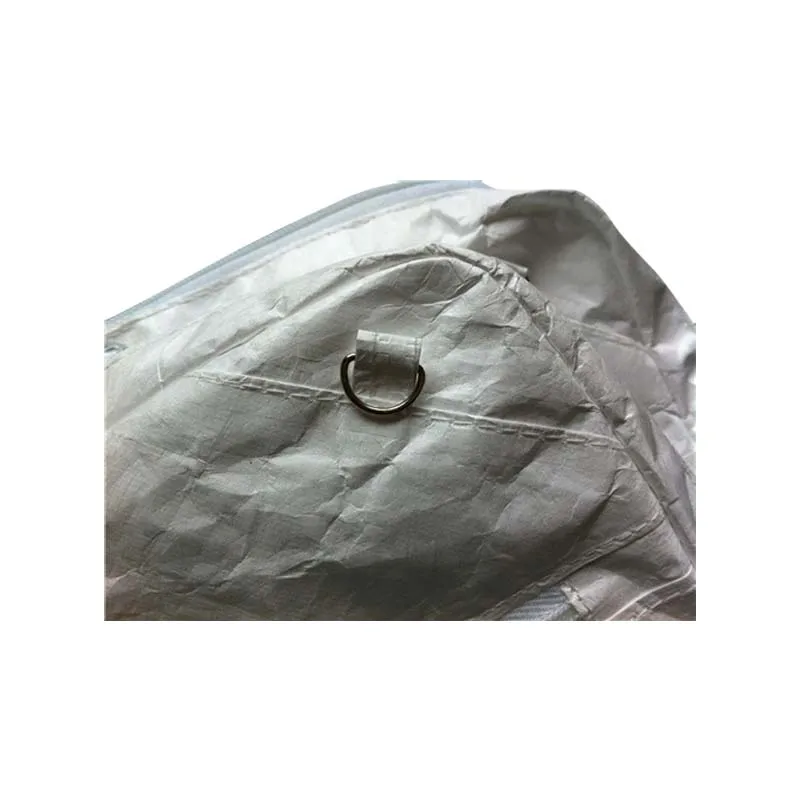 Newest custom logo tyvek paper bag with zipper