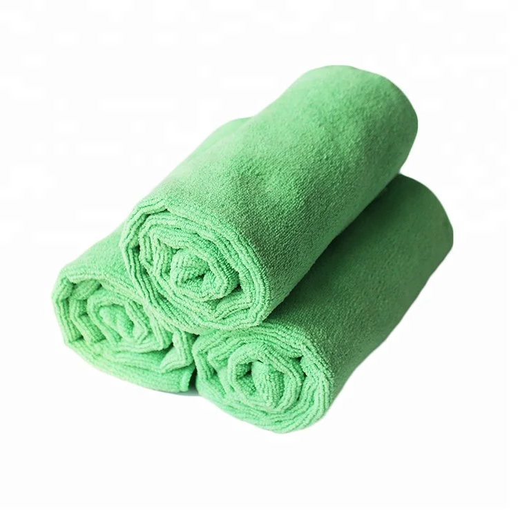 China manufacturer high absorbent super cleaning micro fiber floor rags