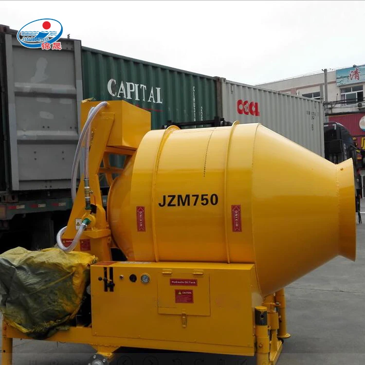 JZC mobile diesel motor drum mixing 1 bagger concrete mixers philippines price
