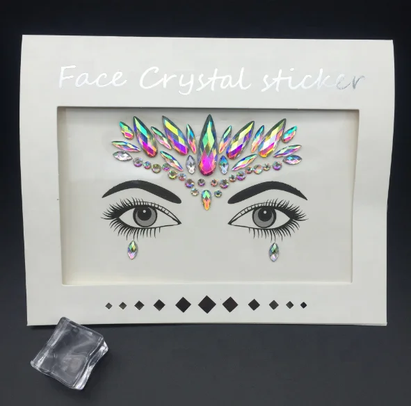 
crystal eye stickers Jewelry Inspired Flash Tattoo 
