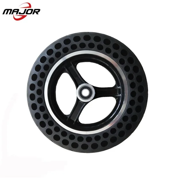 factory price 10 inch honeycomb run-flat  explosion-proof tyre solid tubeless scooter tyres