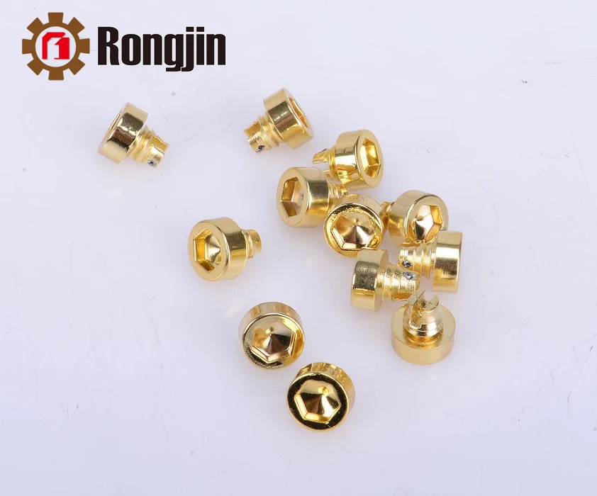 Hot Sale Gold Black Chrome Plastic Wheel Rivets ZSD09
