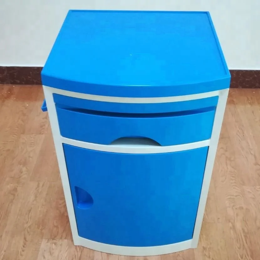 Commercial Furniture ABS Bedside Cabinet For Hospital