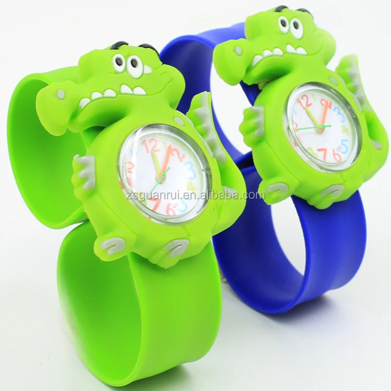 Wholesale Cheap 2017 China Factory New Fashion OEM Digital Smart Silicone Slap Wrist Watch For Kids With Your Own Design