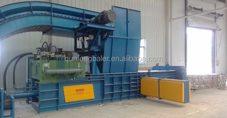 Automatic horizontal cardboard baling press machine Automatic OCC Paper, Cardboard, Waste Paper Baler