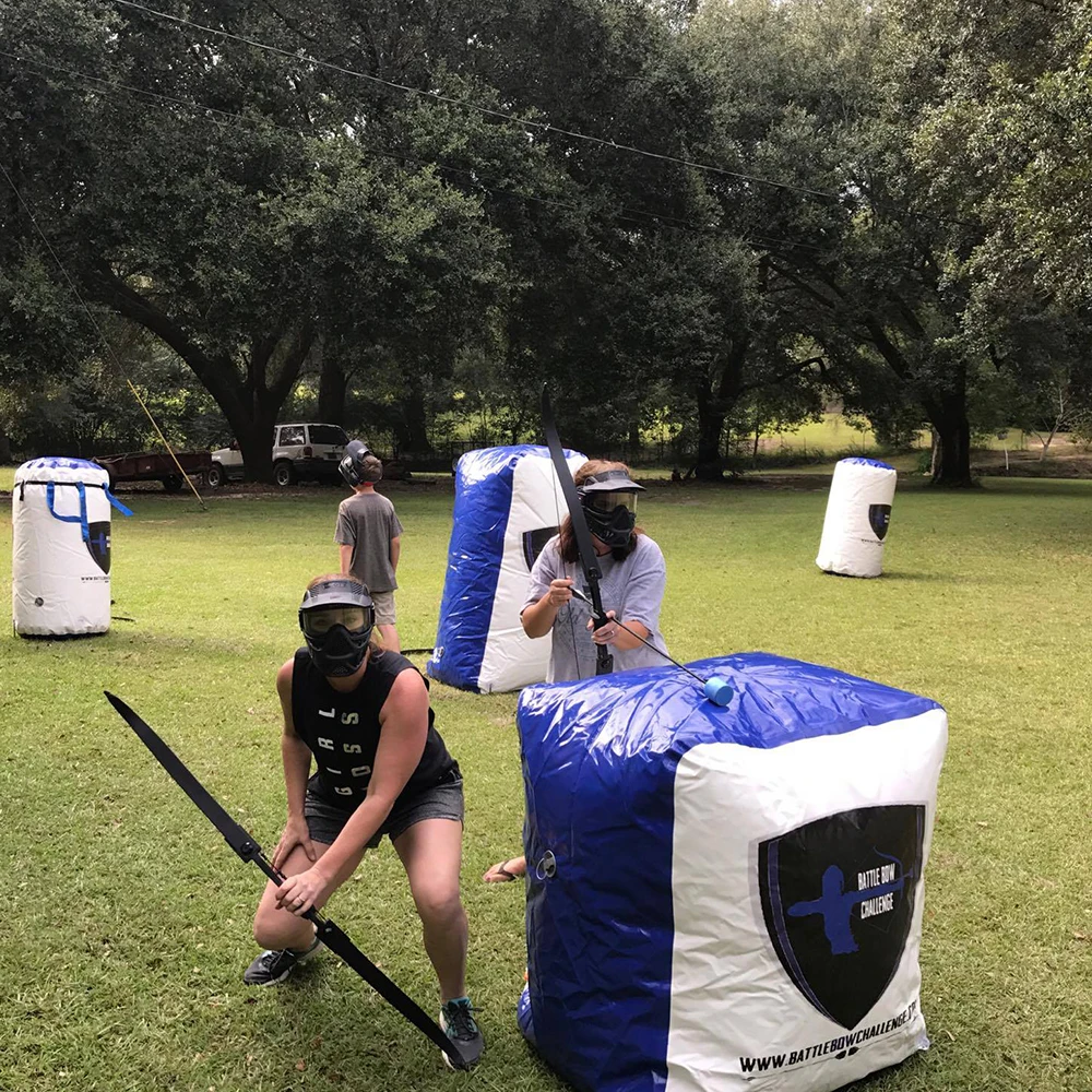 25lbs Bow and Arrows Set for Archery Combat Tag Game CS Archery