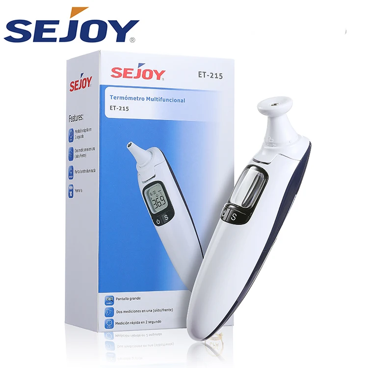 Infrared clinical baby ear forehead thermometer