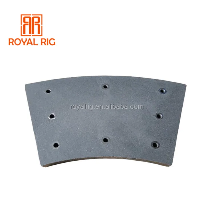PS80 drawwork parts brake pads for drilling rig