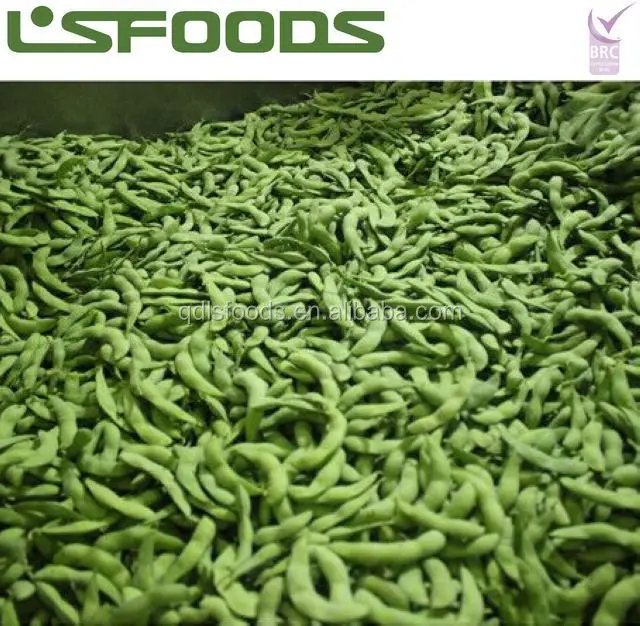 
New Frozen green edamame shelled mukimame Taiwan green Soybean 