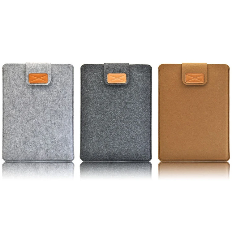 Hot Selling Slim Laptop Sleeve Case For Felt Macbook Air/Pro 11/12/13/15 Inch