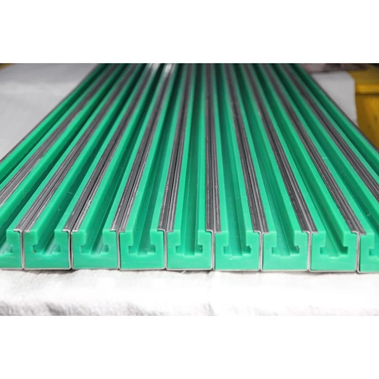 Uhmwpe Sliding Conveyor  Rails  Chain  Roller Plastic Slide Guide