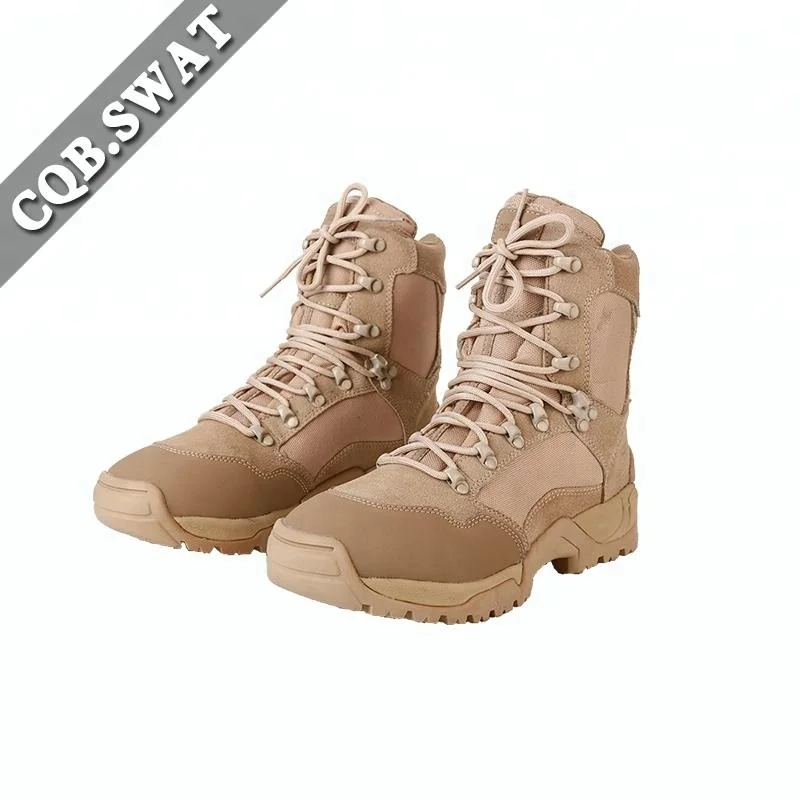 Man-made Slip Resistant Sole For Enhanced Safety Velocity combat Desert Boots
