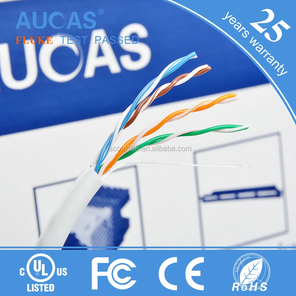 Outdoor Network UTP Cat5e Lan Cable 4pr 24AWG 305m