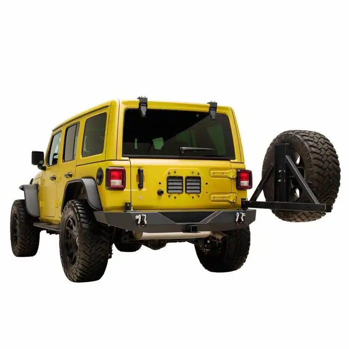 2019 Ksc Auto Top Quality Off Road Rear Hitch Bumper Fit For Jeep Wrangler JK JL