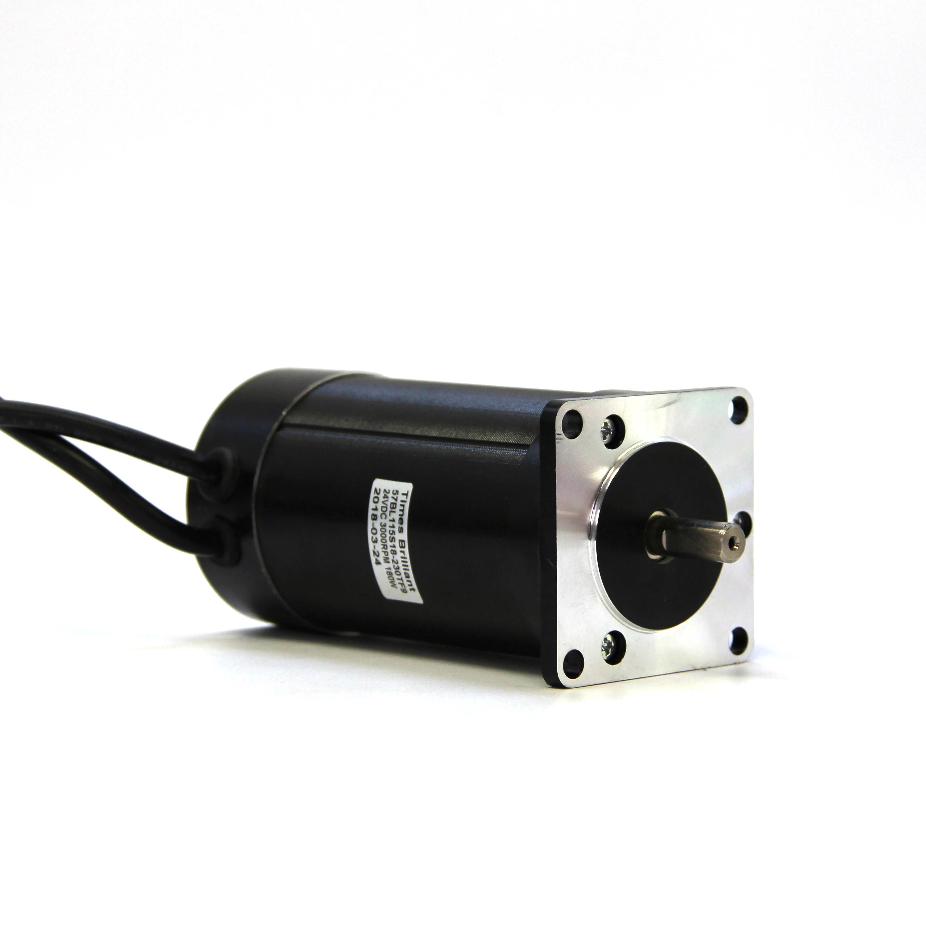 Low noise 3000rpm high speed bldc motor 24V 180W powerful DC Brushless motor with driver controller kit