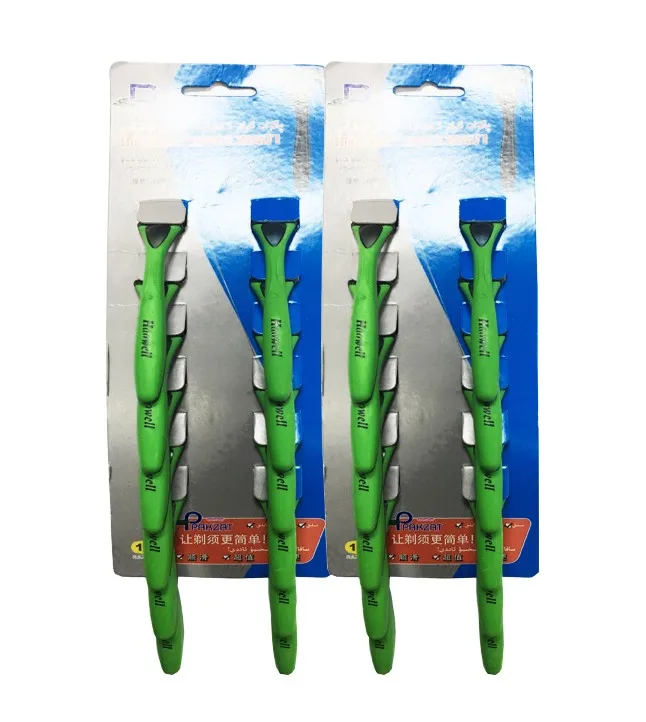 B374DL New design 3 blade disposable triple shaving blade razor