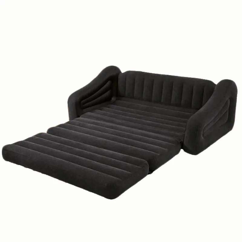 
Wholesale INTEX single fashion flocking inflatable sofa bed 