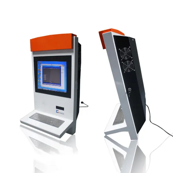 17 дюймов билет, оплатив, Диспенсер, сотовый телефон зарядка все в одном киоск