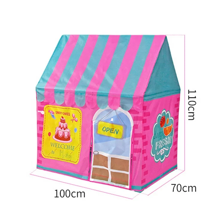 Dessert House Princess Castle Games Kids Play Tent House