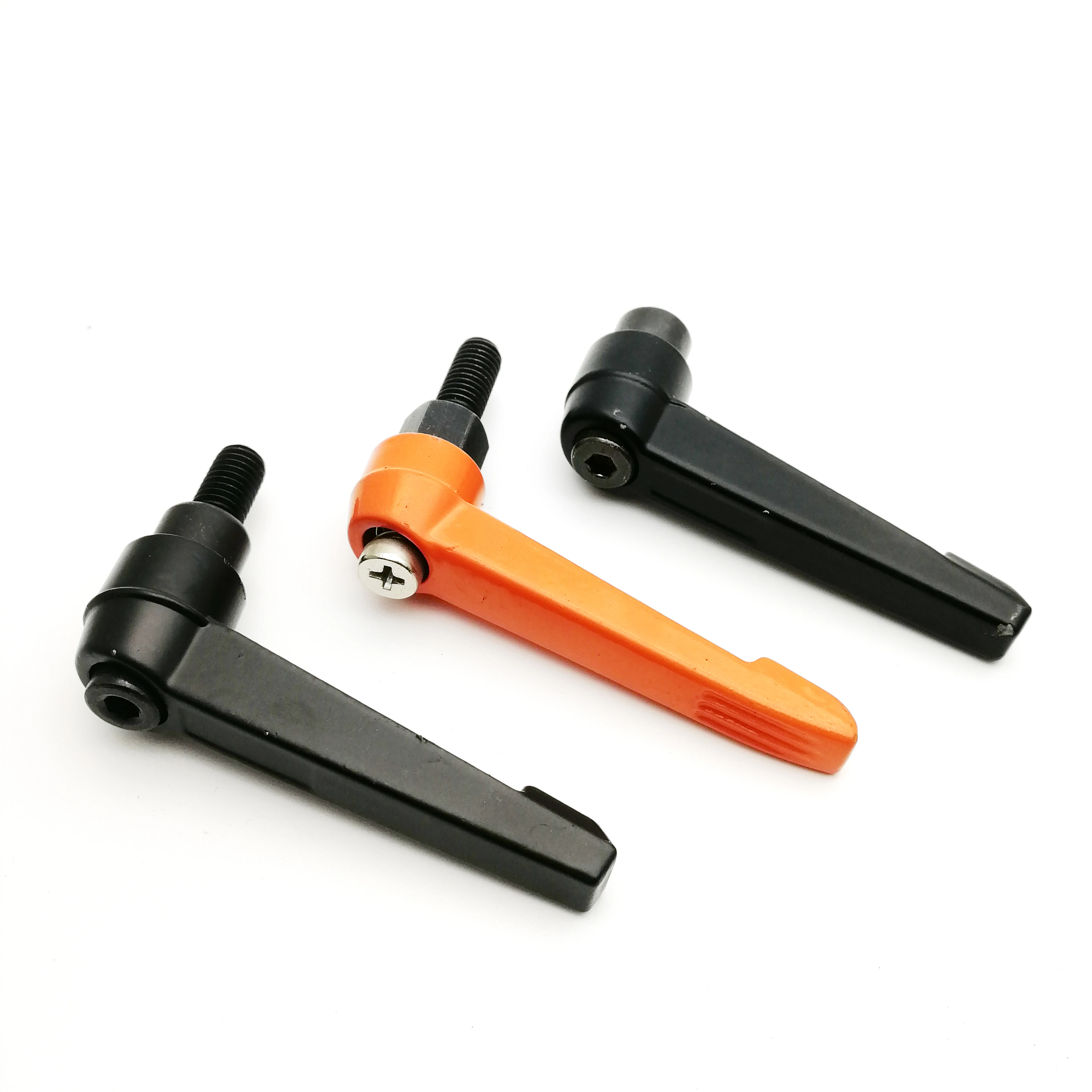 Best Quality Wholesale Black Plastic Adjustable Clamping Handles With Metal Insert