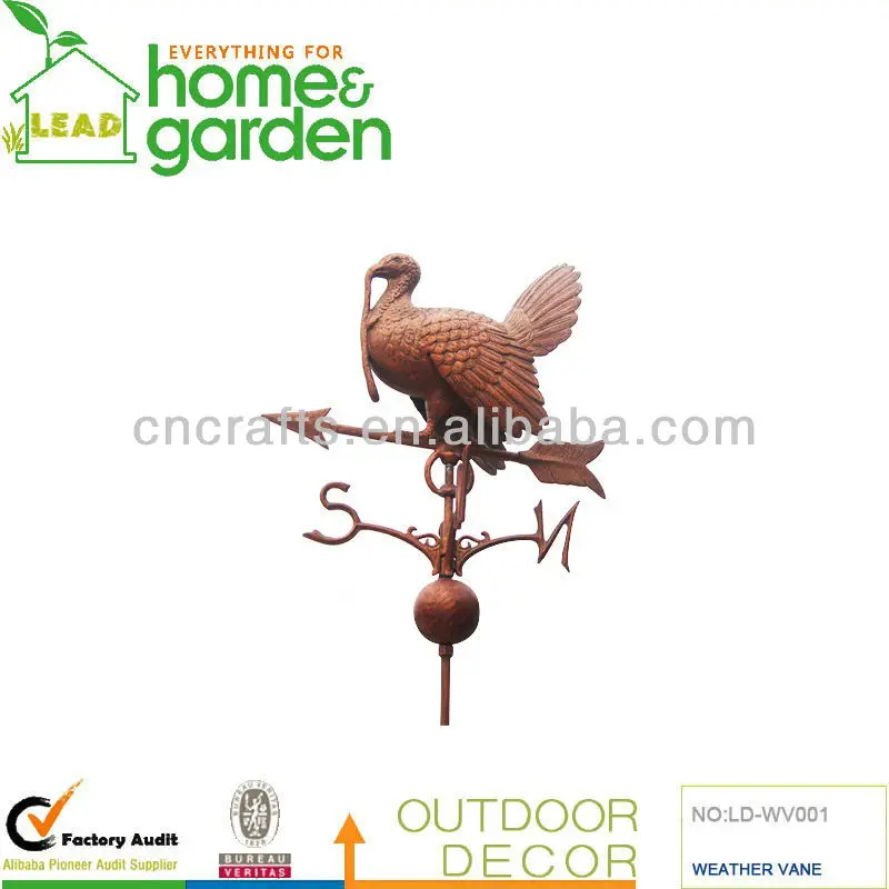 
Turkey Weather Vane, Fan Tailed Turkey 