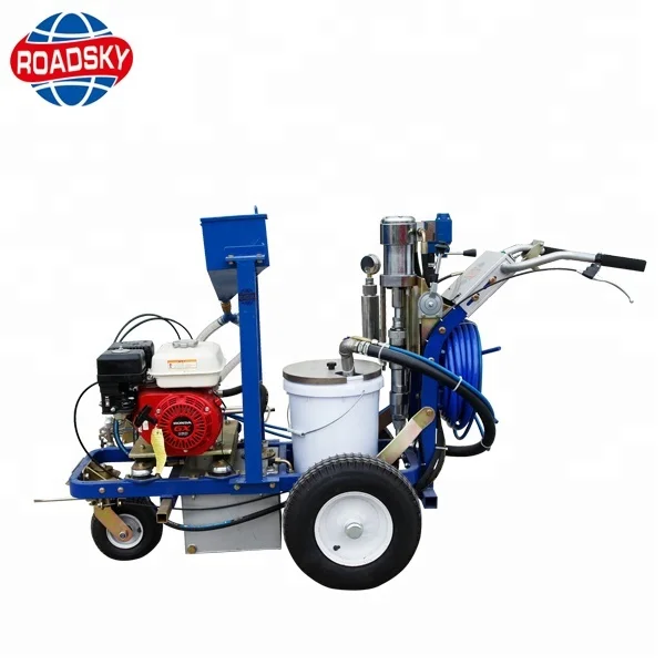 Hand Push Pavement Line Cold Solvent Road Marking Machine