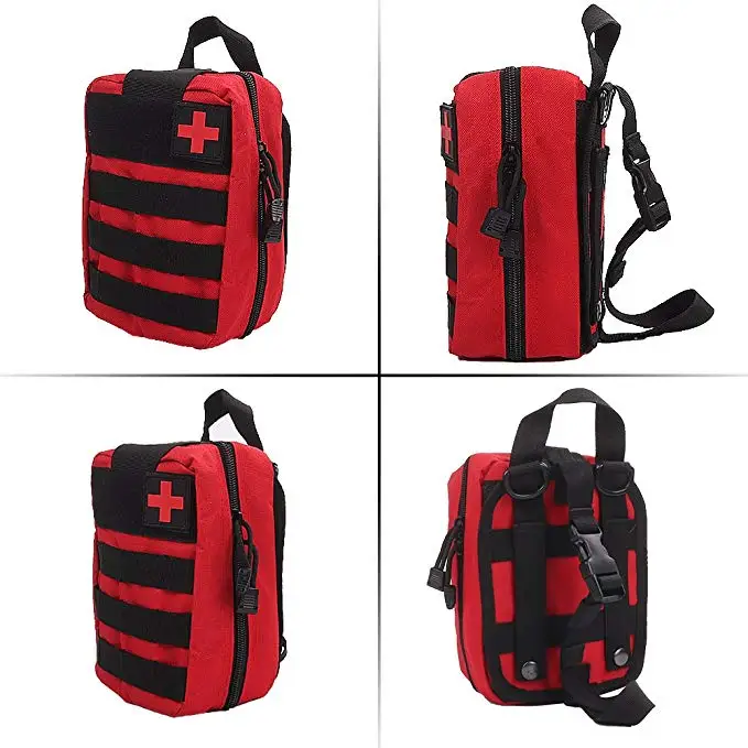 Factory IFAK MOLLE Pouch with Stop The Bleed Kit First Aid Combat Survival Kit Outdoors