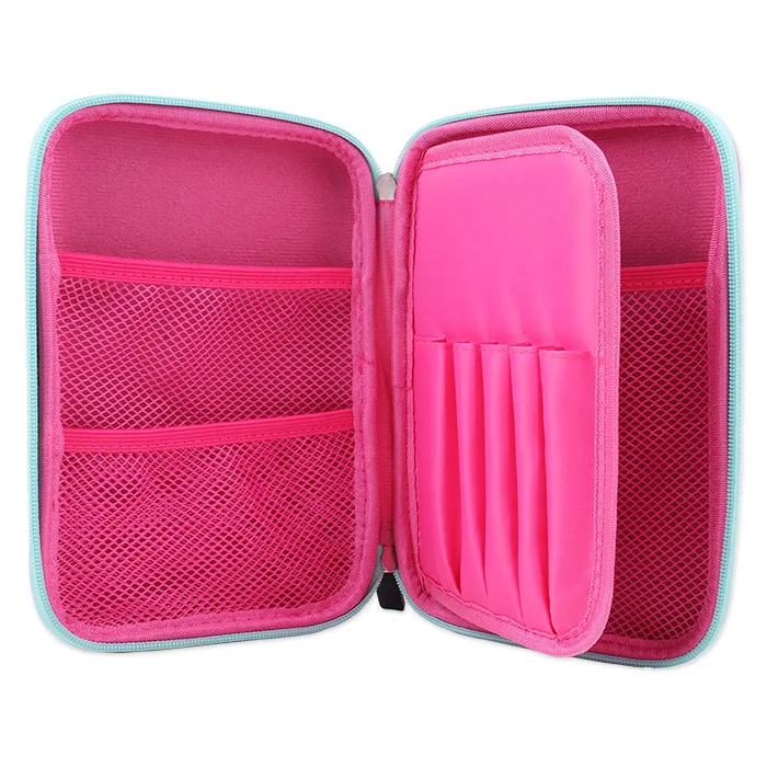 Licheng BXN524 Multifunction Pencil Box, Pencil Case EVA, Smiggle Two Zipper Organizer Pencil Case Big
