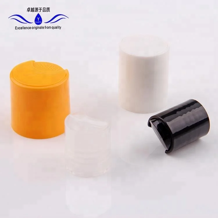  Factory supplier 20mm 24mm 28mm shiny silver and gold disc top plastic bottle cap
