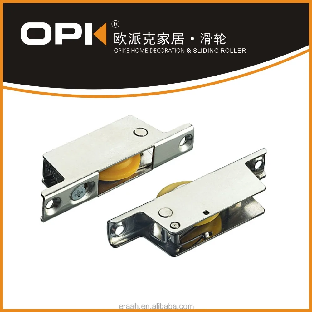 OPIKE Visible Guide Nylon Sliding Roller Wheel