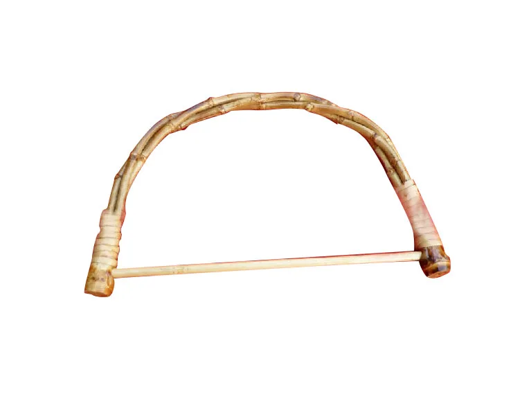 natural bamboo root, bamboo whip Fashionable bamboo ring, handbag pull ring,