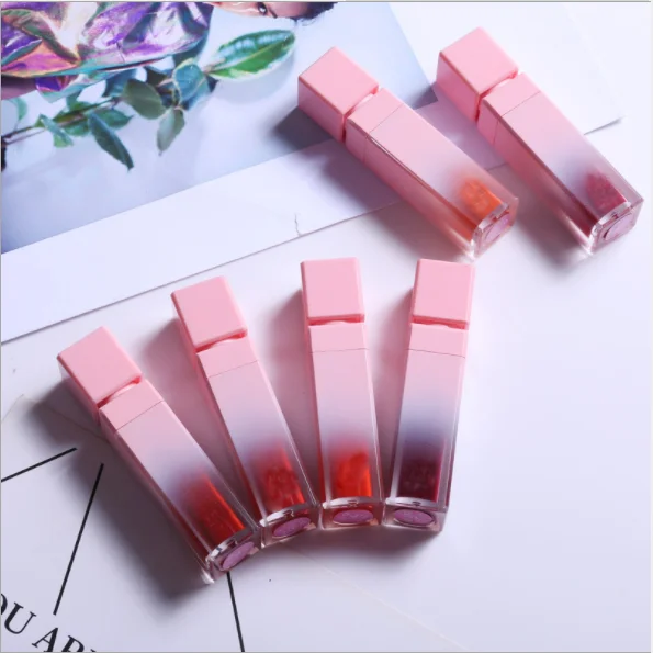 Custom cosmetics Multi-color long lasting OEM  lip gloss waterproof vegan metallic private label glossy  liquid lip tint