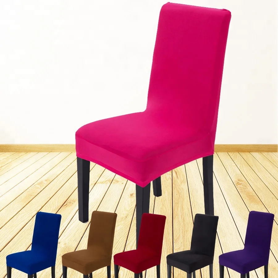 Спандекс короткие чехлы для стульев Банкетный Половина крышка стула эластичные лайкра четыре пути стрейч