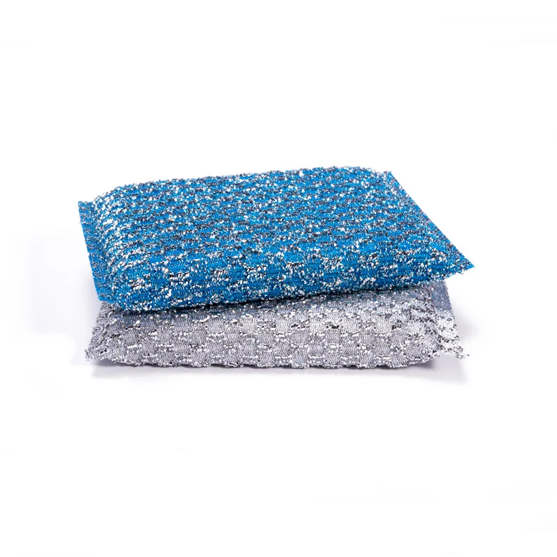 Household Stainless Steel Wool Scrubber Kitchen Cleaning Sponge Scourer