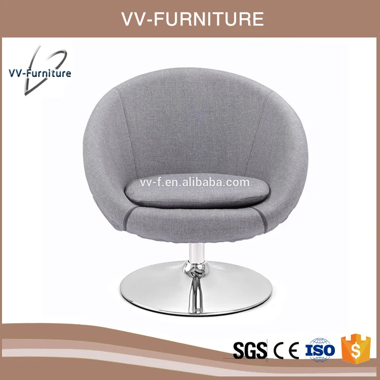 round big seat leather home use  swivel chair
