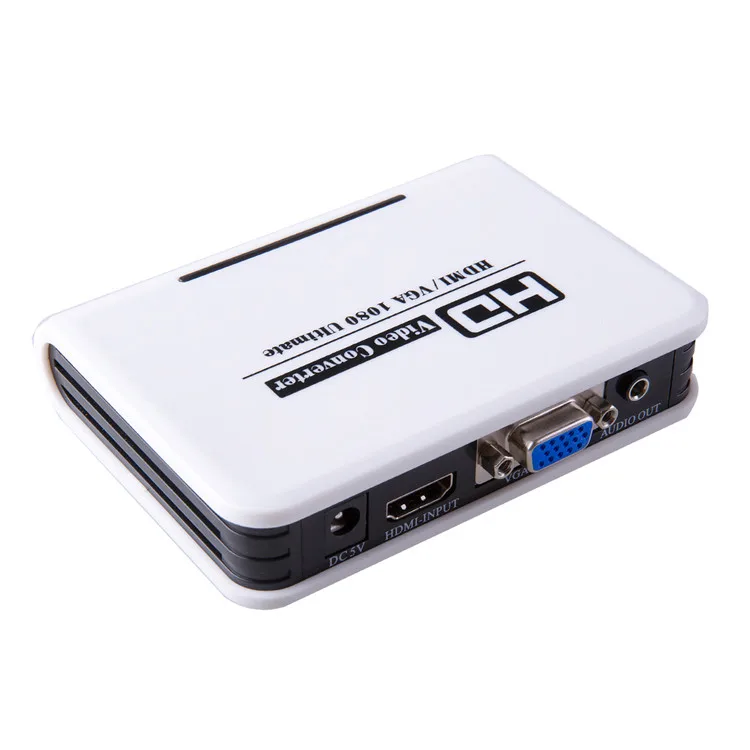 Rocketek HD 1080 P HDMI VGA Video Converter адаптер с поддерживает несколько разрешение до 1920x1080 @ 60 Гц
