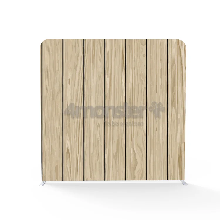 Фон под заказ для свадебной фотосъемки с изображением деревянной отделки