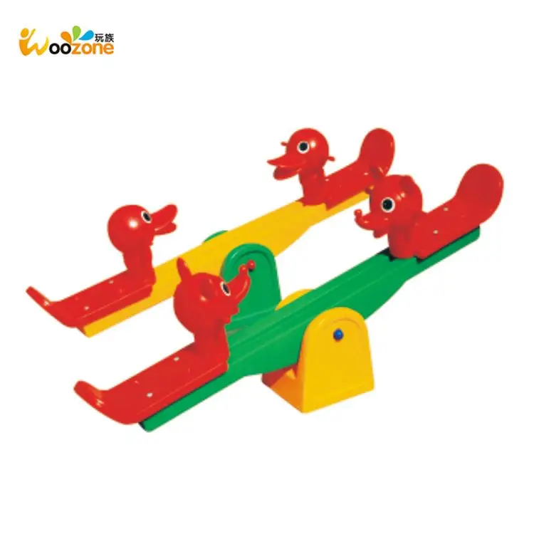 wholesale kids garden toys cheap PE board children seesaw