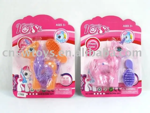 lovely horse pony toy, plastic horse toy, pony horse WW3604846